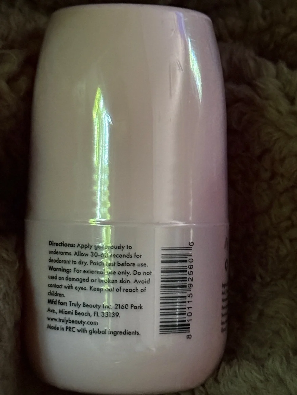 TRULY Soft Serve Serum Deodorant - Light Pink